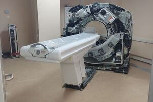 Новый компьютерный томограф в НЦГБ   #